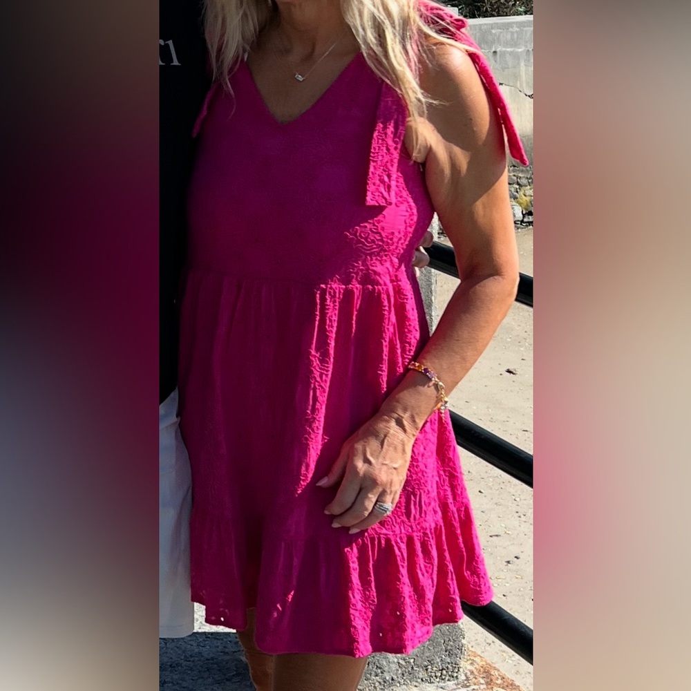 Pink Sleeveless Dress